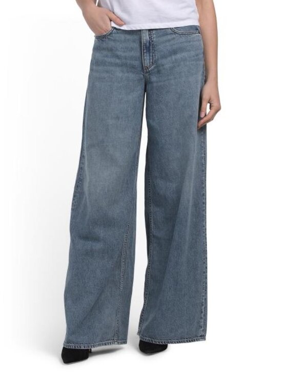 rag & bone Denim - RAG & BONE Sofie Full Wide Leg Jeans